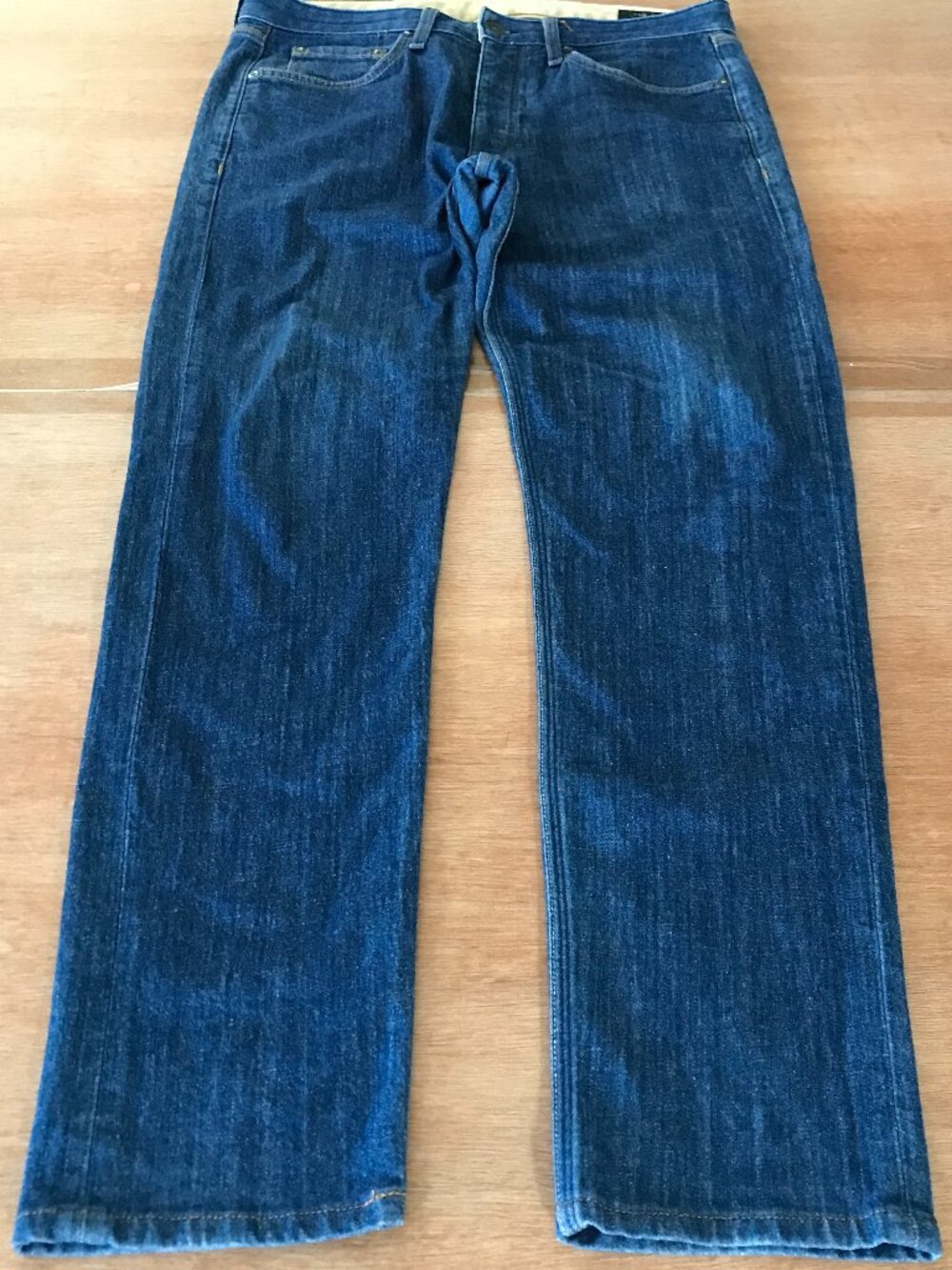 Rag & Bone In The Fit 2 Jeans Men 32x28 Blue Mid Rise Button Fly Medium Wash